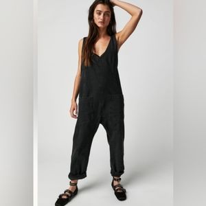 We The Free • HIGH ROLLER overalls/jumpsuit in mineral black